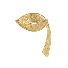 Repoussé brooch from the Nepal collection