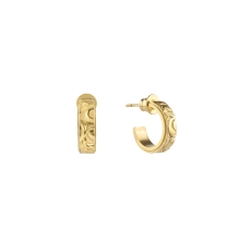 Round earrings from the Nepal collection