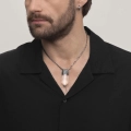 Necklace with a crystal pendant – ORSKA jewelry