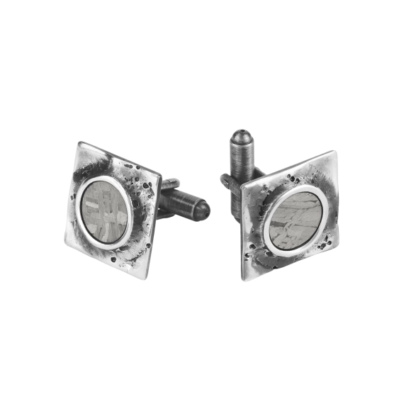 Meteorite Cufflinks from the Meteoros Collection - ORSKA