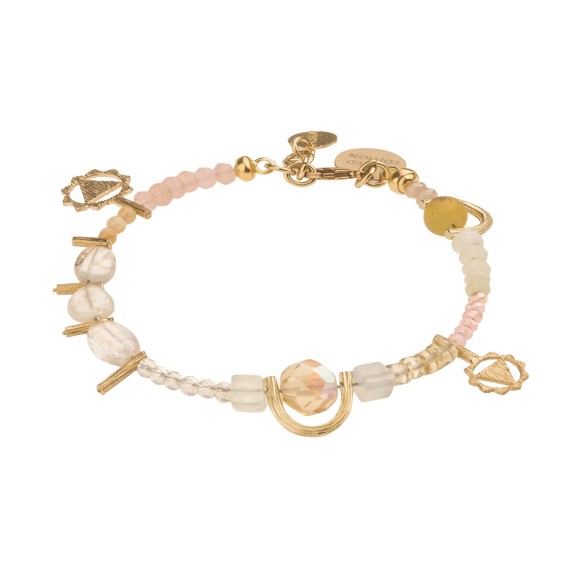 Subtle bracelet with solar plexus chakra from the Gelato collection - GEA36-8 - ORSKA jewelry