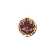 Artistic pin with tattooed eye from the Tattoo collection