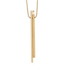 Elegant necklace with amber from the Baltica collection