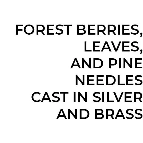 Bery collection - natural stones, brass and silver