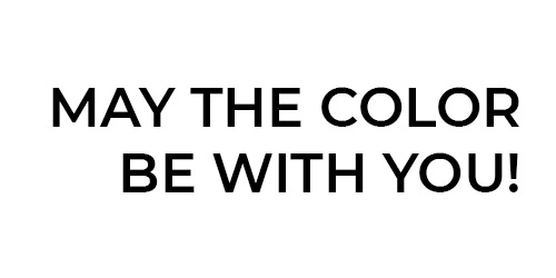May the color be with you