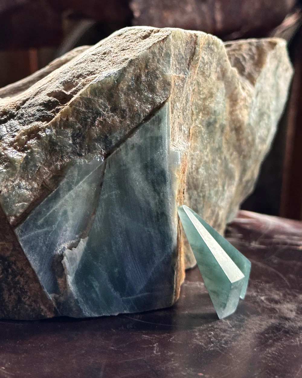 Green jade in jewelry from the Guatemala collection