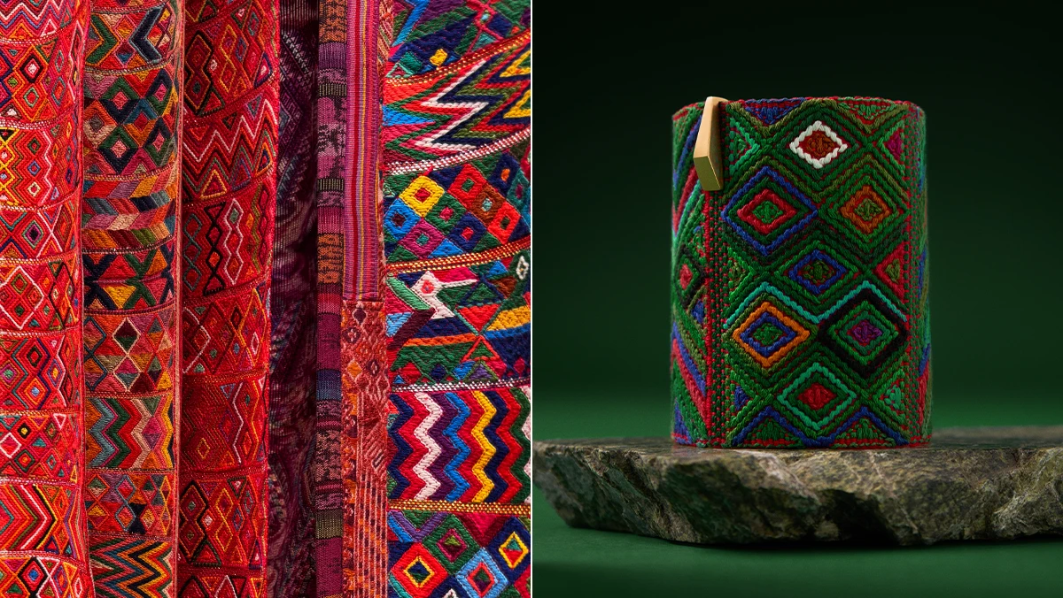 Colorful fabrics from Guatemala