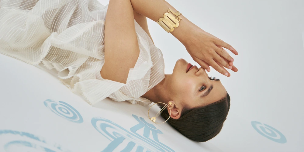 Coldplated bracelet from the Holos collection by ORSKA