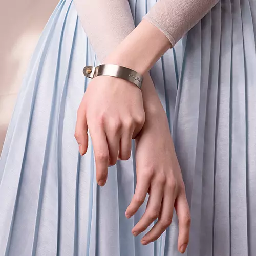 Pesonalised bracelet from the Machines collection by ORSKa jewelry