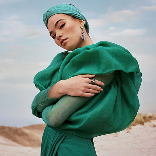 Jewelry with crystals from the Morocco collection