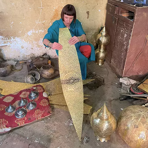 Designing of the Morocco collection