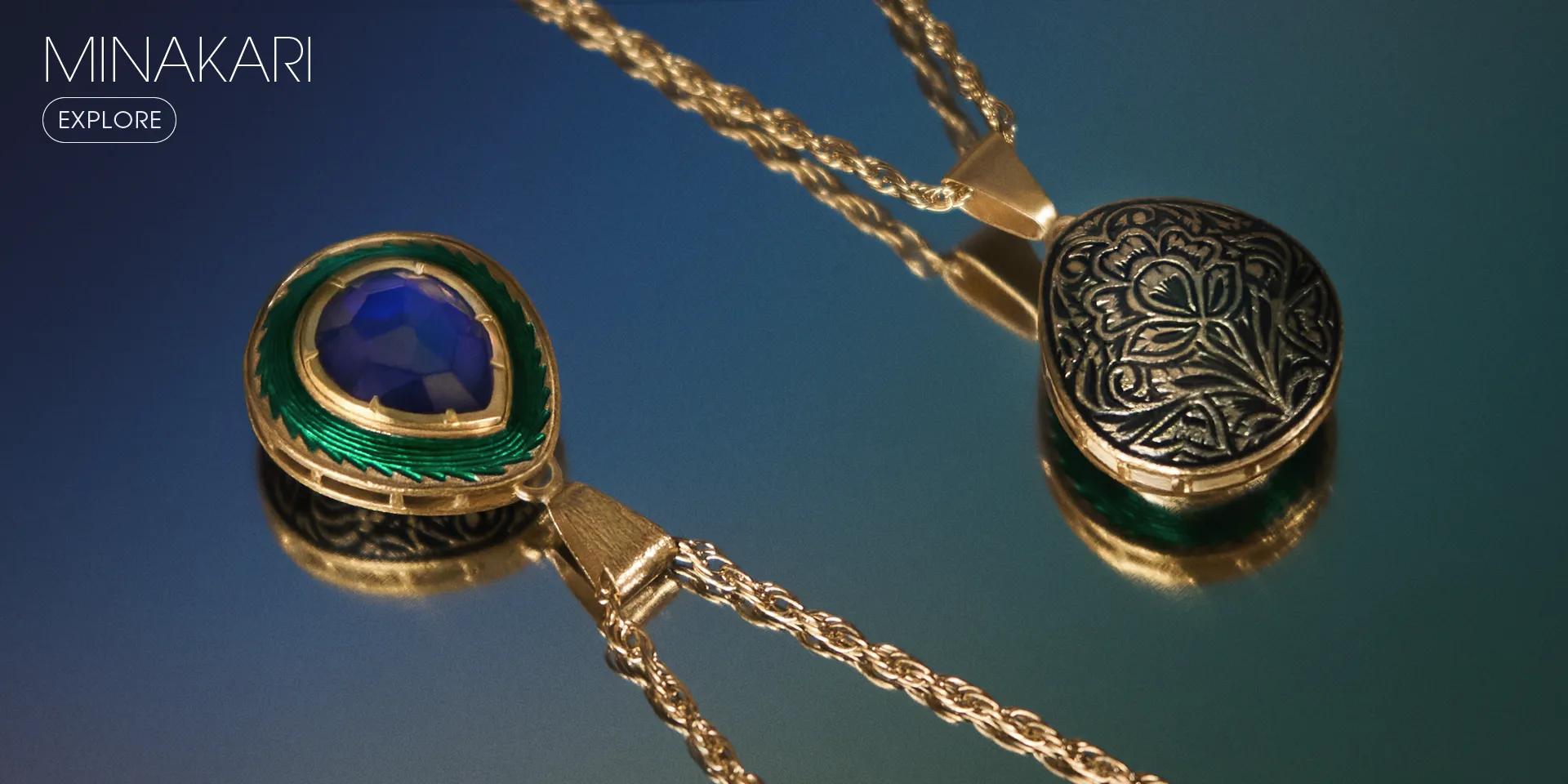 Handmade jewelry with enamel by ORSKA