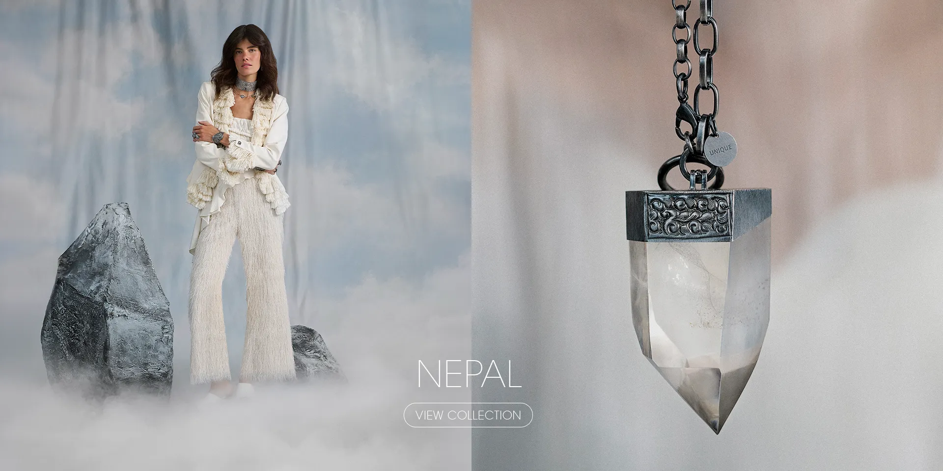 Nepal Collection – handcrafted rock crystal jewelry from Kathmandu by ORSKA