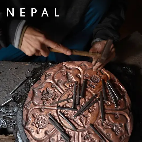 Handmade jewelry with From Nepal