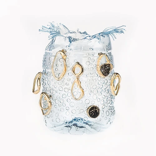 Irregular earrings from the new stone collection by ORSKA