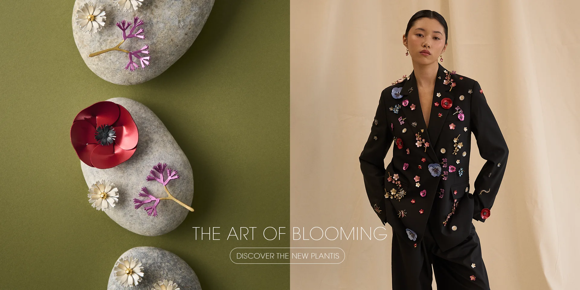 Jewelry with colorful flowers by ORSKA