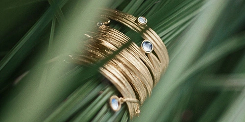 Goldplated jewelry from the Prato collection
