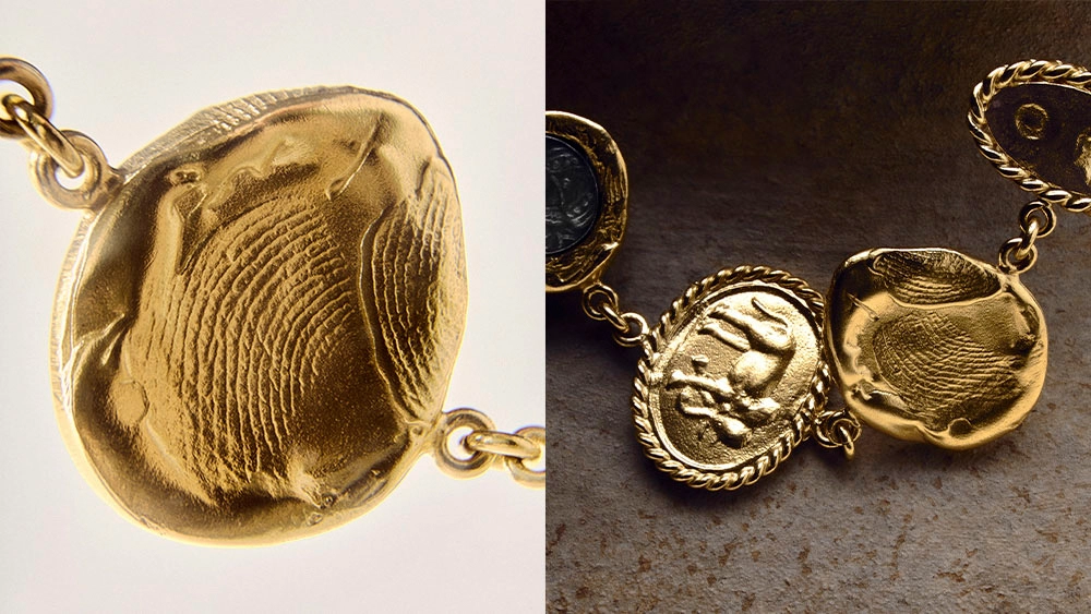 Goldplated pendats from the Semios collection by ORSKA