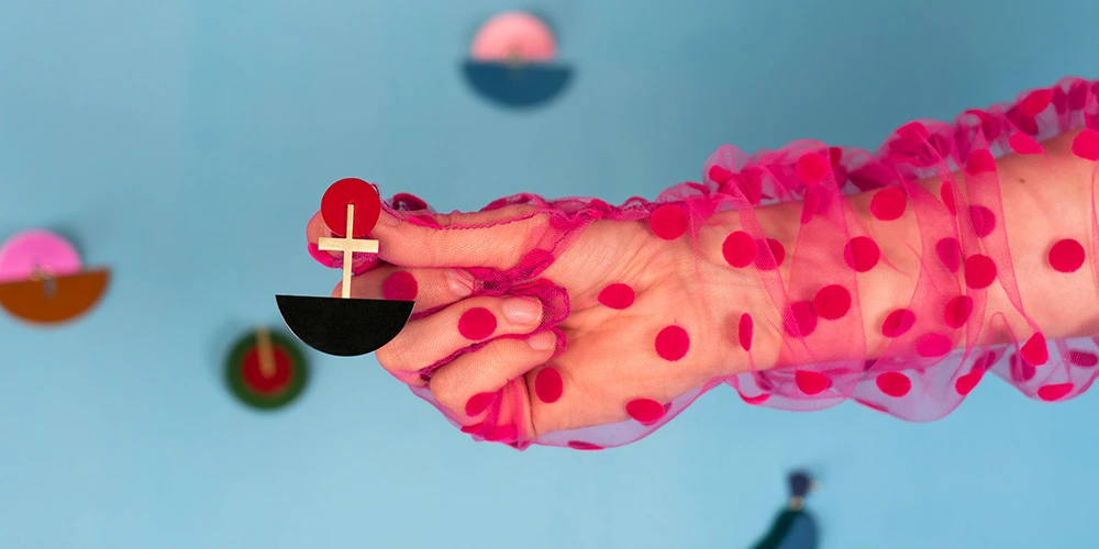 Artistic, colorful  eatting from the Tache collection by ORSKA